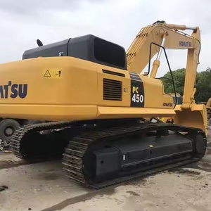 Excavadora Usada Komatsu PC450 Original de Japón en Excelente Estado, 45 Toneladas, Equipo de Movimiento de Tierras - Product Image 2