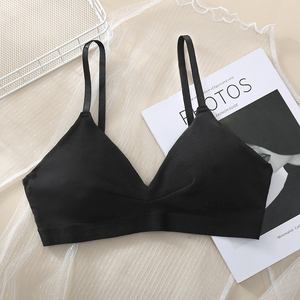 Reggiseni da donna in <span class=keywords><strong>cotone</strong></span> Wildness, comodi e traspiranti, senza <span class=keywords><strong>ferretto</strong></span>, per adolescenti - Product Image 3