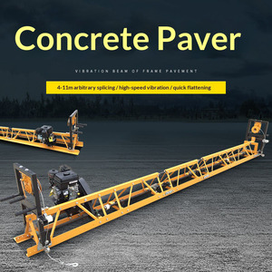 Promotion à bas <span class=keywords><strong>prix</strong></span> : Vibrateur de plancher en béton tout acier, modulable <span class=keywords><strong>3m</strong></span>-18m, avec poutre vibrante pour nivellement de chaussée - Product Image 5