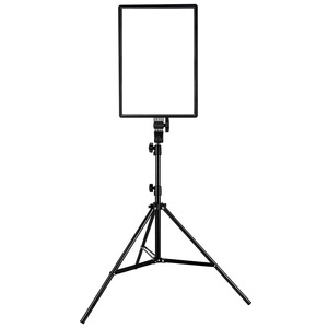 Panneau de photographie lumière vidéo LED de 19 pouces avec télécommande pour Studio Photo Streaming en direct/jeu/<span class=keywords><strong>YouTube</strong></span>/Zoom réunion - Product Image 1