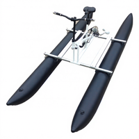 2025 nouveau bateau à pédales de vélos d'eau de ponton gonflable en vente facile à démonter et à installer