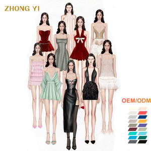 Abiti Estivi Sexy in Pizzo Personalizzati di Alta Qualità, Eleganti Vestiti Casual da <span class=keywords><strong>Donna</strong></span>, Produttore con Basso MOQ - Product Image 1