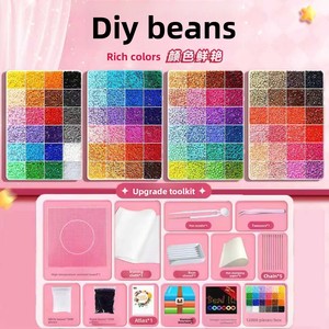 Kit di Materiale per <span class=keywords><strong>Puzzle</strong></span> in Plastica Fusion DIY <span class=keywords><strong>con</strong></span> <span class=keywords><strong>Perline</strong></span> Bianche e Nere, Kit di Strumenti Aggiornato, Gioco Educativo 3D - Product Image 6