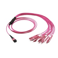 Prix usine Connectivité fiable PVC/LSZH LC/MPO 0.9/2.0/3.0 Om4/Om1/Om2/Om3/Om5 Cordon de raccordement à fibre optique