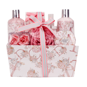 Parfum spa panier cadeau ensembles de <span class=keywords><strong>bain</strong></span> organique végétalien ensembles cadeaux de <span class=keywords><strong>bain</strong></span> spa articles de toilette ensemble cadeau - Product Image 3