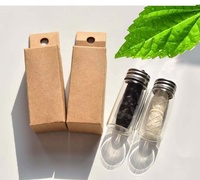 Hilo Dental de maíz PLA biodegradable con sabor a menta, hilo de seda vegano encerado, paquete de bambú, hilo dental de bambú ecológico