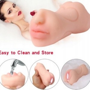 Masturbador Manual Portátil con Forma de Boca, 520G, Juguete Sexual para Hombres - Product Image 1