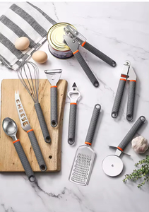 Silicone Handle Stainless Steel <b>Kitchen</b> Utensils <b>Gadgets</b> Fruit Vegetable Knife Baking Cooking <b>Tools</b> - Product Image 4