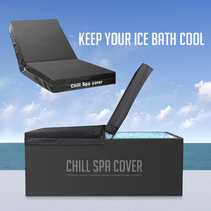<span class=keywords><strong>Couverture</strong></span> Immer Modern <span class=keywords><strong>Spa</strong></span> pour Bain de Glace en Tissu Oxford Imperméable, Isolation <span class=keywords><strong>Thermique</strong></span>, Maintient au Froid Plus Longtemps, Convient à la Plupart des Baignoires - Product Image 3