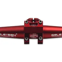 GELEISEN-Manillar ultraligero de aleación de aluminio para bicicleta de montaña, manija alargada de calibre 31,8, 620mm, 720mm y 780mm