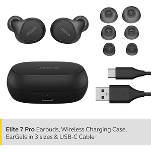 <span class=keywords><strong>Jabra</strong></span> Elite <span class=keywords><strong>7</strong></span> Pro Auriculares Inalámbricos con Bluetooth, Audífonos Originales con Cancelación Activa de Ruido, TWS, ANC - Product Image 4