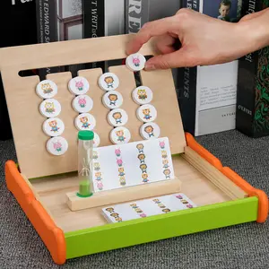 Kinder Kleur Cognitie Speelgoed Houten Logisch Denken Training Puzzel Vroege Educatie Speelgoed Dier Speelgoed