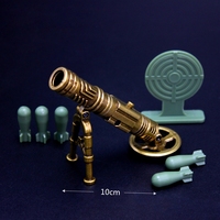Vente en gros de lance-roquettes miniatures en métal M3E1 de 11 cm, lance-roquettes à balles molles créatifs pour cadeaux