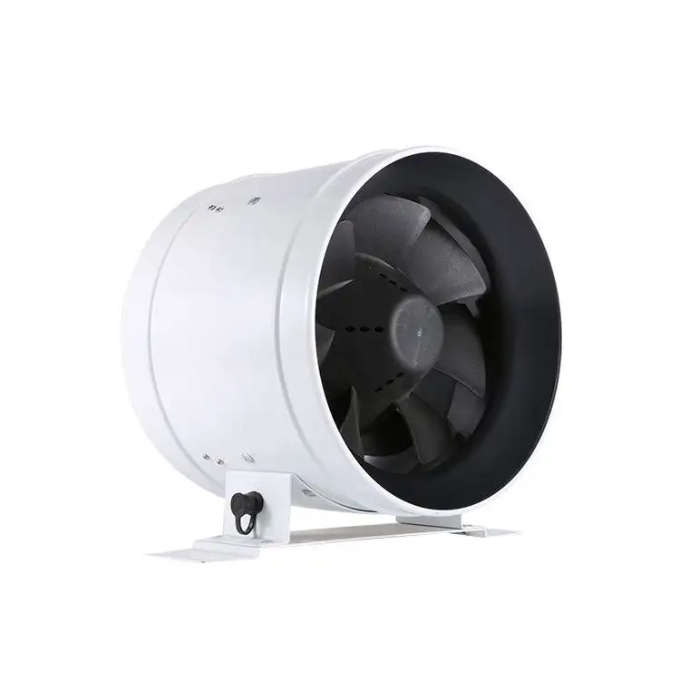 6 Inch Hoge Efficiency Stille Extractor Ventilatie Gemengde Stroom Inline Duct Centrifugaal Ec Fan