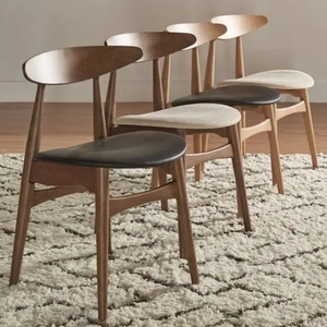 Top Selling Horn Kitchen Restaurant Classic Cushion Seat <b>Chairs</b> Solid Wooden <b>Dining</b> <b>Chair</b> - Product Image 5