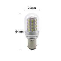 Ampoule LED BA15D 48V pour chariot élévateur T25 BAY15D E, lampe indicatrice industrielle robuste pour machines Linde Hyster, haute performance