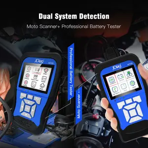 Jdiag M100 Standard Version Moto Scanner Universal Motorcycle Scan Tool Dualy System With Professional Battery Analyser System