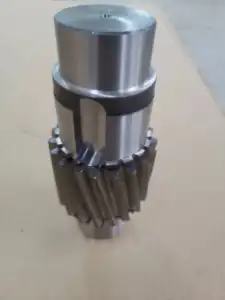 Customized 4140 Material Gear Shaft Machining Customized Transmission Shafts Mounted Gear Box Cnc Precision Machined Parts