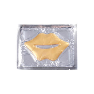 Mascarilla Labial de Hidrogel con Péptidos para el Cuidado de los Labios, Blanqueadora, de Marca Privada, con Aloe Vera, Colágeno y Ácido Hialurónico, 24 Quilates de Oro - Product Image 1