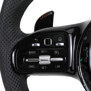 Volant sport en cuir avec écran LED compatible avec les modèles C217 W209 W204 W205 W206 W207 Coupé <span class=keywords><strong>C63s</strong></span> C63 AMG - Product Image 5