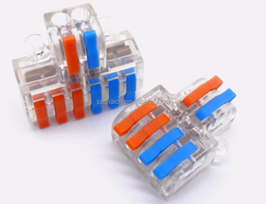 מפצל חוט מיני מהיר pa66 צלול חיווט צבעוני קומפקטי כבל מחבר לדחוף-in מסוע - Product Image 4