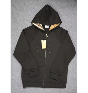EMAlusher Sweat à Capuche Pour Homme, Beige, Ample Et Confortable, Coupe Ajustée, Impression Graphique Unie, Veste De Mi-saison, Veste D'hiver Pour Le Quotidien, Noir , M