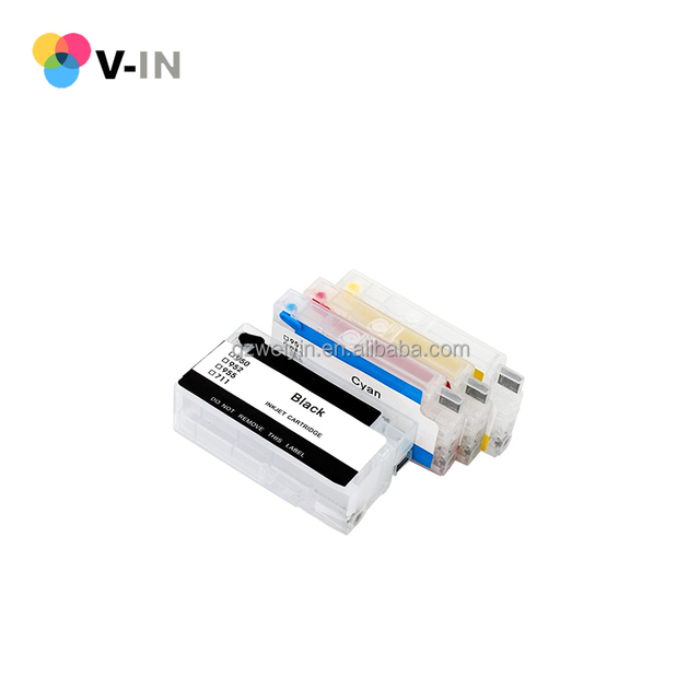 HP7740 8210 8710 8720 8730 Printer Refillable Ink Cartridge with ARC Chip for HP 952 953 957 954 955 95U XL Compatible Cartridge