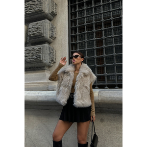 เสื้อกั๊กพัฟเฟอร์ลายหินปักโลโก้ตามสั่ง กันลม ไซส์ใหญ่ เสื้อคลุมฤดูหนาว ผ้าถักแบบครอป มีฮู้ด ลายเพชร - Product Image 5