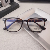 Nueva Montura de Gafas Transparente Multicolor, Fresca, Linda y Delgada para Rostro Grande DM005
