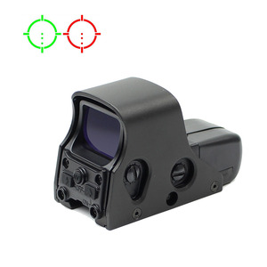 Mira Óptica Táctica SCGD 551 con Película Blanca, Punto Rojo y Verde, Fabricada en Aluminio Resistente, Ajustable 1X - Product Image 4