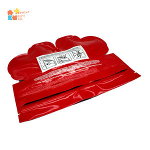 ซองพลาสติกฟอยล์น้ำตาลขนาดเล็กปิดผนึก3ด้านสำหรับบรรจุภัณฑ์ขนมถุงซองสีขาวขนาดเล็กออกแบบได้ตามต้องการ - Product Image 5