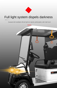 Mini voiturette de golf électrique 2-4 <span class=keywords><strong>places</strong></span> en gros <span class=keywords><strong>petit</strong></span> bus en métal - Product Image 4
