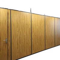 Cloison de séparation mobile insonorisée légère et pliable pour bureau commercial moderne