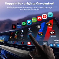 MMB Mini Cooper Android AI BOX 8-Core 8GB+128GB HD ID6-9.5 Boîte intelligente AI Plug-and-Play Adaptateur sans fil CarPlay Android Auto