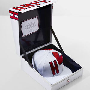 Scatole per cappelli fedora da uomo in cartone con logo personalizzato design scatola da imballaggio per cappello in <span class=keywords><strong>velluto</strong></span> da <span class=keywords><strong>donna</strong></span> scatole per cappelli da regalo di lusso - Product Image 6