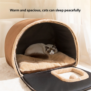 Perrera <span class=keywords><strong>para</strong></span> mascotas con patrón sólido ecológico transfronterizo <span class=keywords><strong>para</strong></span> gatos y <span class=keywords><strong>perros</strong></span>, casa <span class=keywords><strong>de</strong></span> seguridad cálida <span class=keywords><strong>para</strong></span> invierno, <span class=keywords><strong>tela</strong></span> cuadrada rellena <span class=keywords><strong>de</strong></span> algodón PP - Product Image 2