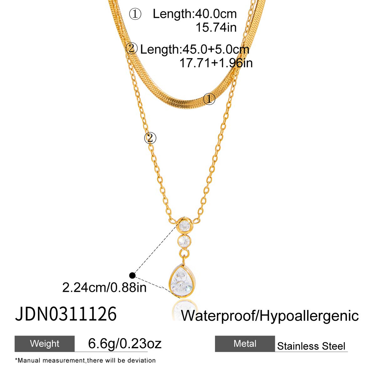 Oro 18 carati JDN0311126