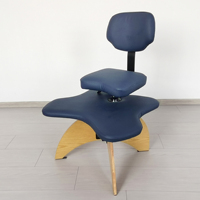 Tabouret de Yoga Moderne Ergonomique à Jambes Croisées avec Dossier Confortable Bureau Assis pendant de Longues Heures Sans Fatigue pour la Méditation