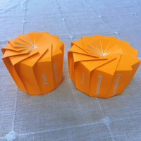 Emballage de luxe en papier écologique, pliable, de qualité alimentaire, aussi spécial qu'une boîte à fleurs