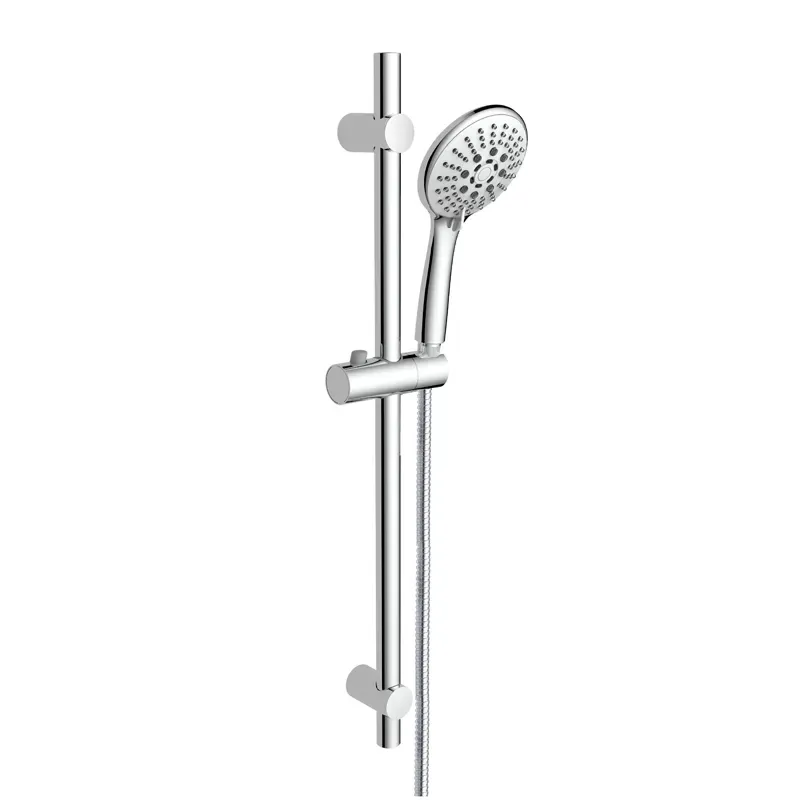 Banyo el sprey duş başlığı 5-function Jomoo silikon nozullar yüksek basınçlı el duş seti ile sürgülü çubuk