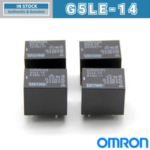 חדש מקורי חדש יפן omron יחיד G5LE-14-5VDC G5LE-14-12VDC G5LE-14-24VDC G5LE-1A4-12VDC G5LE-1A4-24VDC dc12 24v 5pin 10a - Product Image 5