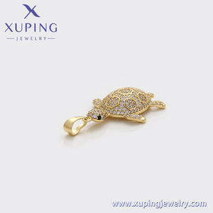 <span class=keywords><strong>Pendant</strong></span> Xuping perhiasan <span class=keywords><strong>Fashion</strong></span> pesona es Keluar 14K emas berlapis trendi grosir tembaga lucu kura-kura liontin - Product Image 6