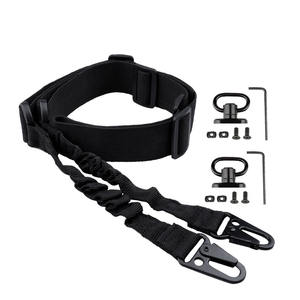 Cordón de pistola táctica de doble punto Arnés táctico de nailon Cordón de seguridad de nailon cruzado con 2 juegos de hebillas de arnés - Product Image 2