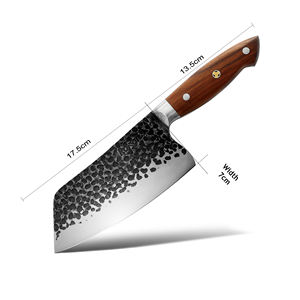 Accessoires de cuisine 5Cr15Mov Steel 7 pouces professionnel utilitaire de coupe de viande couteau intelligent - Product Image 4