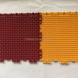 Baldosas de PP entrelazadas portátiles para cancha de bádminton, tapete móvil para deportes al aire libre, para proyectos de clubes deportivos, gimnasios, Naiusm - Product Image 3