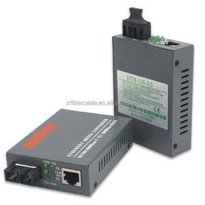 Bộ Thu Phát Sợi 10/100/1000M Ethernet <span class=keywords><strong>SM</strong></span> MM SC Rj11 Rj45 Gigabit Công Nghiệp 40Km 60Km 80Km Sợi Quang Media Giá Chuyển Đổi - Product Image 5