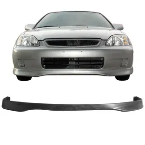 Tayvan'da yapılan boyasız PP type-r tarzı ön ÖN TAMPON araba koruma için 1999-2000 Honda Civic EK