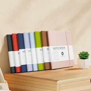 Carnet d'échantillons gratuit, agenda personnalisé, journal à pois A5 promotionnel, carnet à couverture rigide en cuir avec logo en relief - Product Image 3