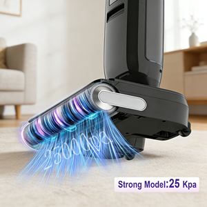 <span class=keywords><strong>Meilleur</strong></span> Nettoyeur F2.1 25KPA OEM <span class=keywords><strong>Aspirateur</strong></span> sans fil avec serpillière pour lavage <span class=keywords><strong>de</strong></span> sols humides et secs, rouleau <span class=keywords><strong>de</strong></span> nettoyage des bords à 3 faces, séchage à chaud - Product Image 5