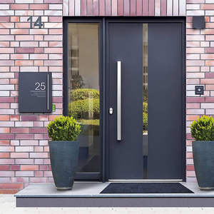 SUNZION <span class=keywords><strong>Usine</strong></span> chinoise, vente en gros de portes <span class=keywords><strong>d</strong></span>'<span class=keywords><strong>entrée</strong></span> en acier de sécurité, portes <span class=keywords><strong>d</strong></span>'<span class=keywords><strong>entrée</strong></span> en acier modernes pour résidences, isolation thermique, extérieur - Product Image 3